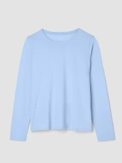Organic Pima Cotton Jersey Long-Sleeve Tee