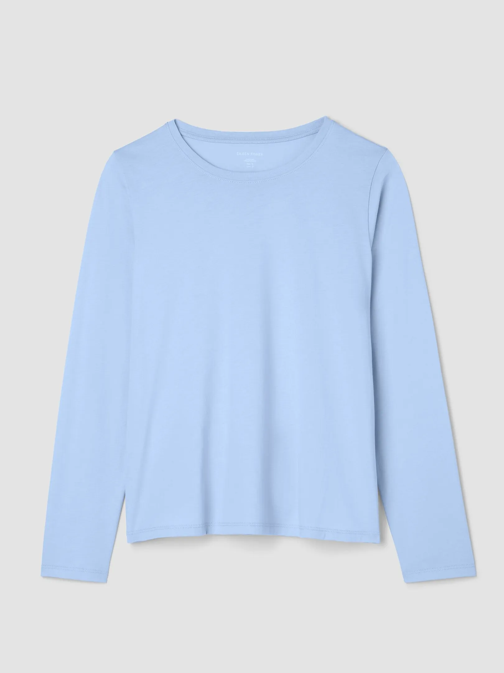 Organic Pima Cotton Jersey Long-Sleeve Tee