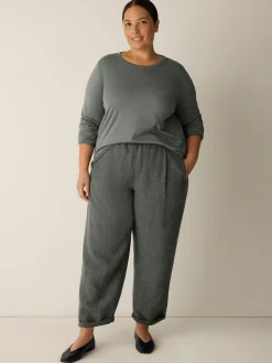 Organic Pima Cotton Jersey Long-Sleeve Tee