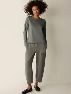 Organic Pima Cotton Jersey Long-Sleeve Tee