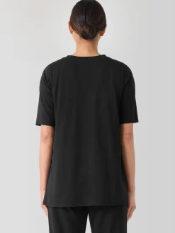 Organic Pima Cotton Jersey Long Tee