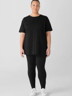Organic Pima Cotton Jersey Long Tee