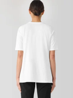 Organic Pima Cotton Jersey Long Tee