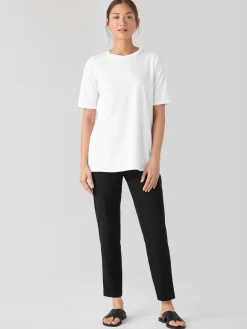 Organic Pima Cotton Jersey Long Tee