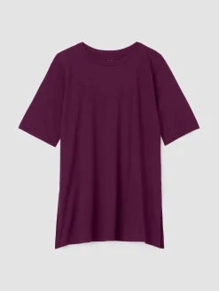 Organic Pima Cotton Jersey Long Tee