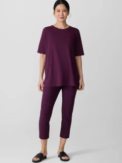 Organic Pima Cotton Jersey Long Tee