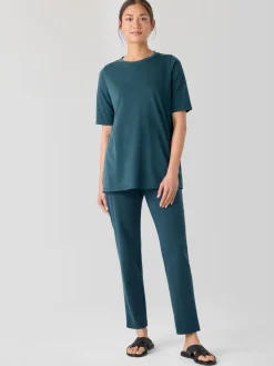 Organic Pima Cotton Jersey Long Tee