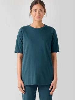 Organic Pima Cotton Jersey Long Tee