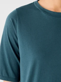 Organic Pima Cotton Jersey Long Tee