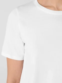 Organic Pima Cotton Jersey Round Neck Tee