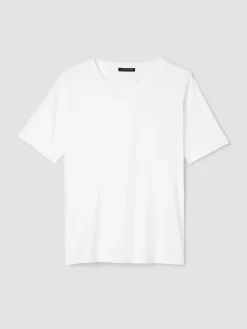 Organic Pima Cotton Jersey Round Neck Tee