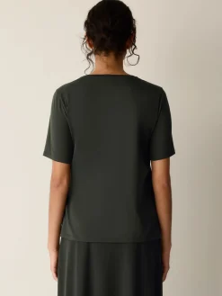 Organic Pima Cotton Jersey Round Neck Tee