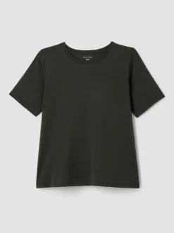 Organic Pima Cotton Jersey Round Neck Tee