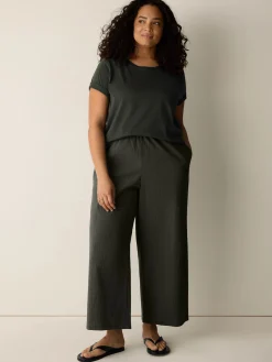 Organic Pima Cotton Jersey Round Neck Tee