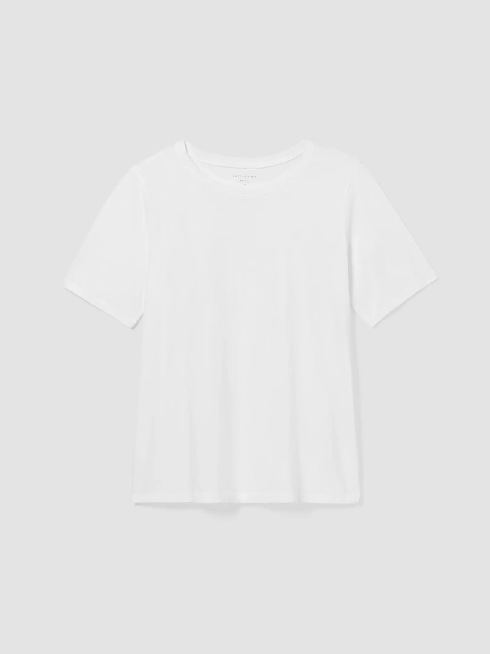 Organic Pima Cotton Jersey Round Neck Tee