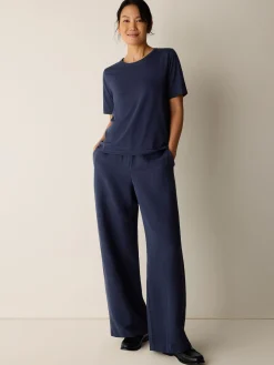 Organic Pima Cotton Jersey Round Neck Tee