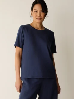 Organic Pima Cotton Jersey Round Neck Tee