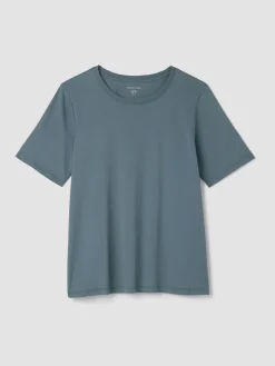 Organic Pima Cotton Jersey Round Neck Tee