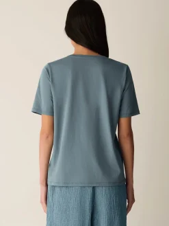 Organic Pima Cotton Jersey Round Neck Tee