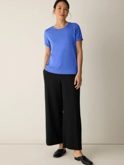 Organic Pima Cotton Jersey Round Neck Tee