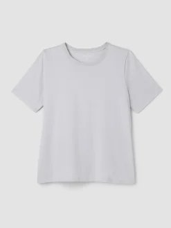 Organic Pima Cotton Jersey Round Neck Tee