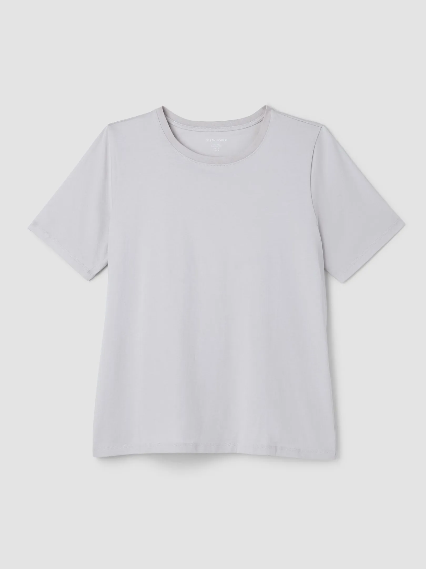 Organic Pima Cotton Jersey Round Neck Tee