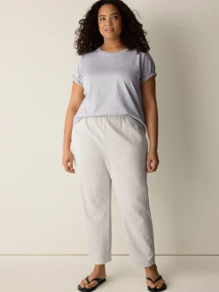 Organic Pima Cotton Jersey Round Neck Tee