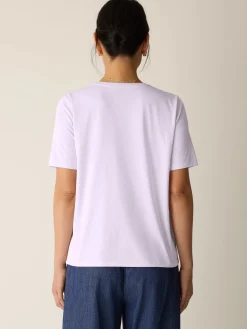 Organic Pima Cotton Jersey Round Neck Tee