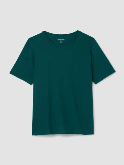 Organic Pima Cotton Jersey Round Neck Tee