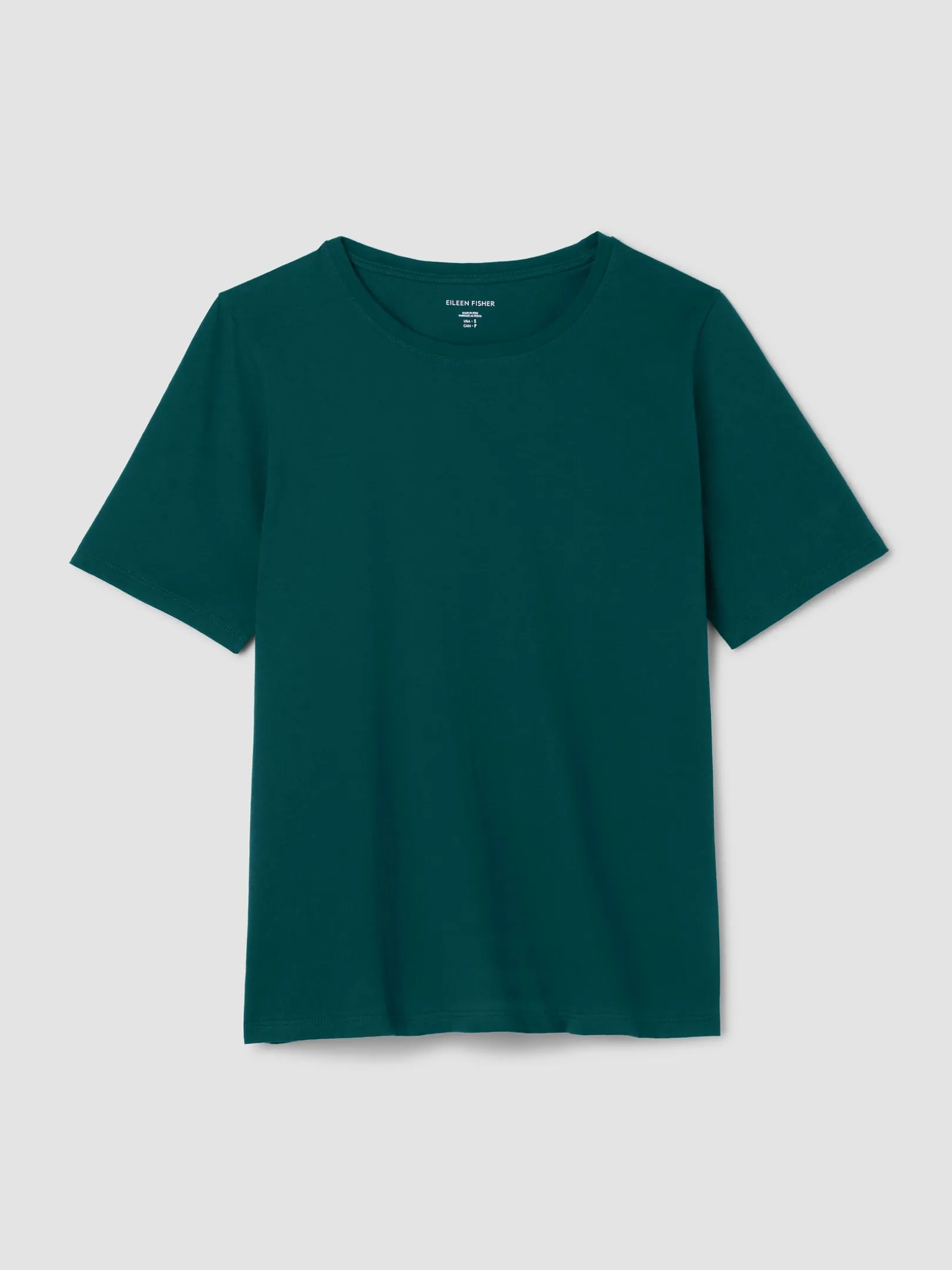 Organic Pima Cotton Jersey Round Neck Tee