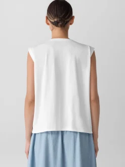 Organic Pima Cotton Jersey Round Neck Tank