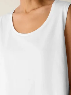 Organic Pima Cotton Jersey Scoop Neck Tank