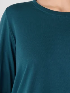 Organic Pima Cotton Jersey 3/4-Sleeve Tee