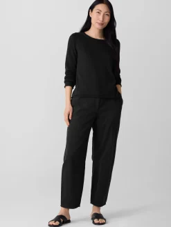 Peruvian Cotton BlendBateau Neck Top