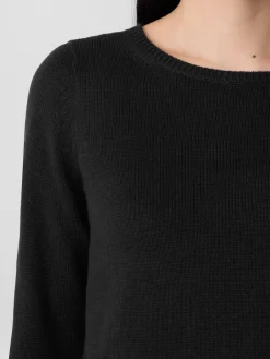 Peruvian Cotton BlendBateau Neck Top