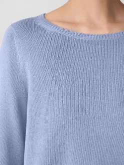 Peruvian Cotton BlendBateau Neck Top
