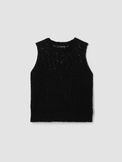 Peruvian Organic Cotton Slub Jewel Neck Tank