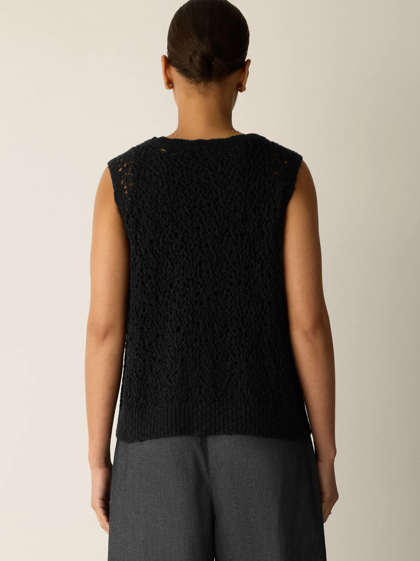 Peruvian Organic Cotton Slub Jewel Neck Tank