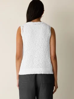 Peruvian Organic Cotton Slub Jewel Neck Tank