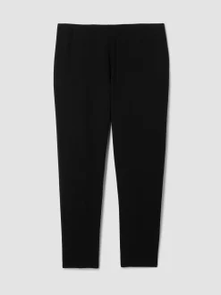 Pima Cotton Stretch Jersey Capri Leggings
