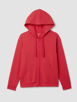 Pima Cotton Stretch Jersey Hooded Jacket