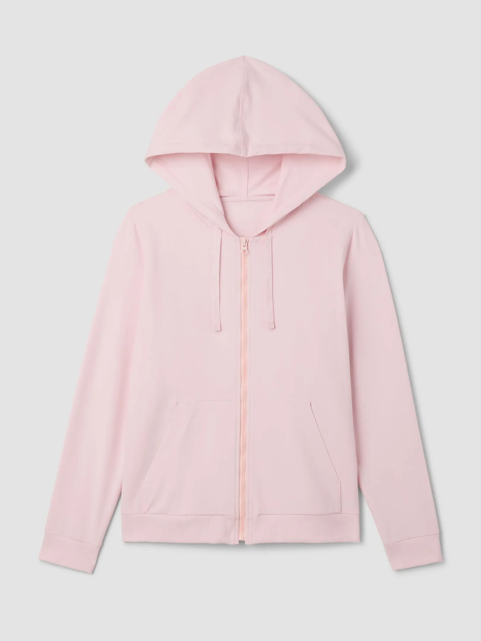 Pima Cotton Stretch Jersey Hooded Jacket