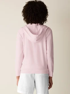 Pima Cotton Stretch Jersey Hooded Jacket