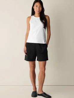 Pima Cotton Stretch Jersey Slim Tank