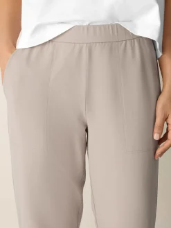 Pima Cotton Stretch Jersey Tapered Pant
