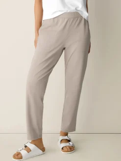Pima Cotton Stretch Jersey Tapered Pant