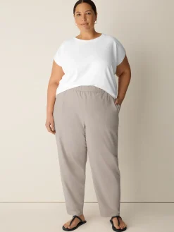 Pima Cotton Stretch Jersey Tapered Pant