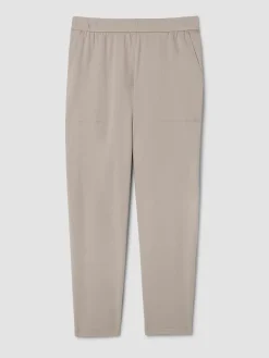Pima Cotton Stretch Jersey Tapered Pant