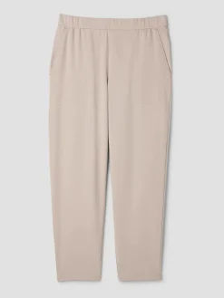 Pima Cotton Stretch Jersey Tapered Pant