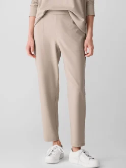Pima Cotton Stretch Jersey Tapered Pant